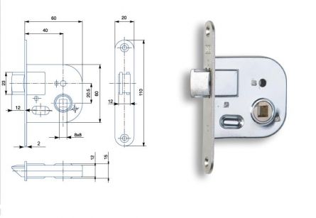 Zadl.z�mek 01-08 BZN �1ks PRAV�