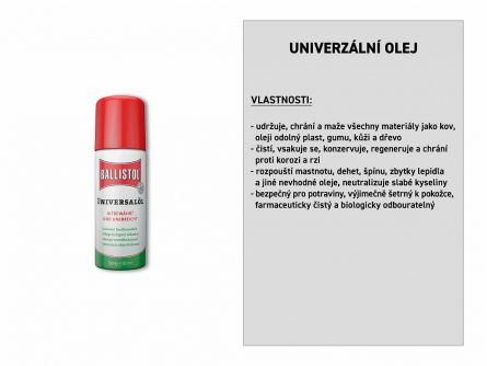 Olej univerz�ln� sprej 50ml Ballistol