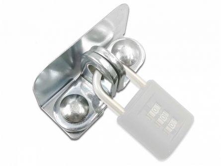 Petlice uzamyk.se st��kou na vis.z�mek