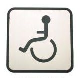 Piktogram symbol WC Invalid.nerez