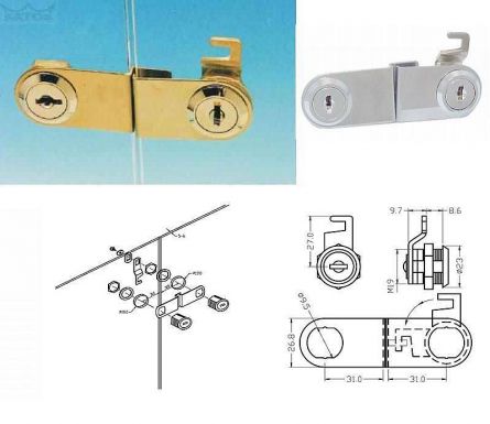 ARMSTRONG 410 2/2 na sklo Ms