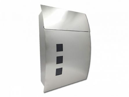 Po�t.schr�nka DUSTIN nerez + sklo