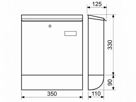 Po�t.schr�nka RUBEN antr.+roura