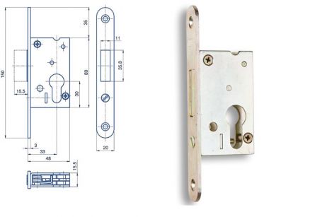 Zadl.z�mek 048/Z z�vorov� BZD