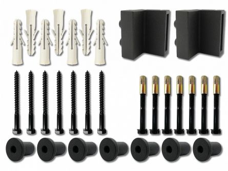 RETRO kolejnice 2x1.5m �ern� mat.ESO