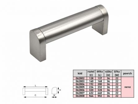 �chytka KARIN 128/136 NEREZ