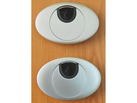 Pr�chodka kabel.pr.60 ov�l chrom-satin