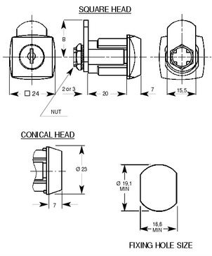 Z�mek EUROLOCKS 0812-0080