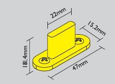 Posuv.trn vod�c� spodn� plast AO