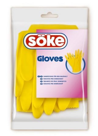 SP-rukavice pro dom�cnost SOKE L �lut�