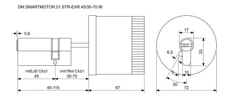 Digit�l.motor DM.SMARTMOTOR.01.STR-EXR.45/30-70.NI