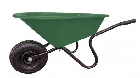 Kole�ko mal� d�tsk� KID zelen� PVC korba 20l