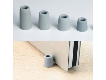 Zar�ka dve��-65mm PVC s vruty �2ks �ed�