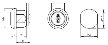 RONIS z�mek schr�nkov� 1700-29