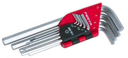 Sada kl��� imbus 1.5-10mm 9ks CrVa long FESTA