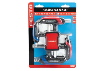 Sada T kl��� imbus/torx FESTA CrV 14ks