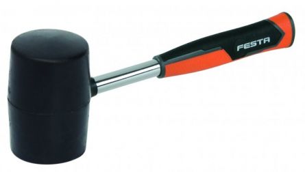 Palice gumov� 65mm �ern� kov 33cm