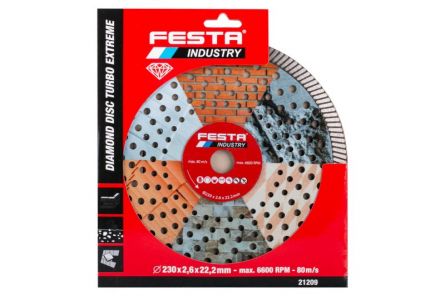 Kotou� diam.turbo ex.230x2,6x22,2mm FESTA INDUSTRY