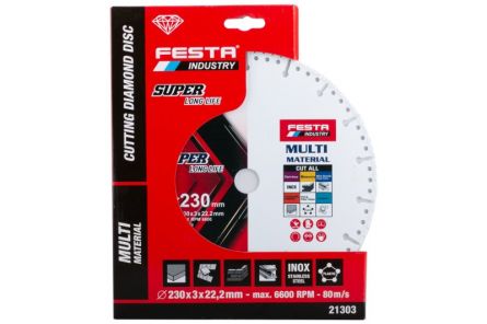 Kotou� diam.univerz.230x2x22,2mm FESTA INDUSTRY