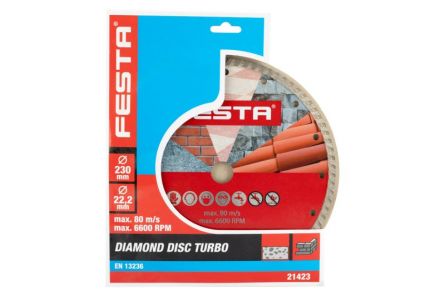 Kotou� diam.TURBO 230x2,6x22,2mm FESTA
