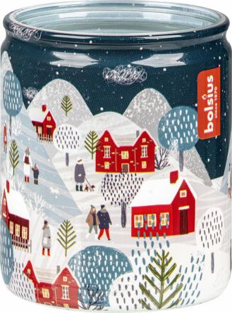 Dekorace v�no�n� sv��ka aroma sklo mix