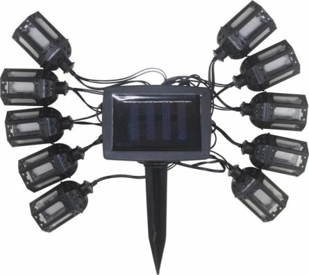 Dekorace �et�z sv�teln� lampi�ky 10xLED 1,8x2m sol