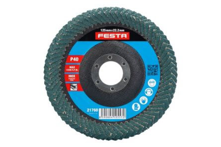 Kotou� lamelov� oboustrann� 125mm P40 FESTA