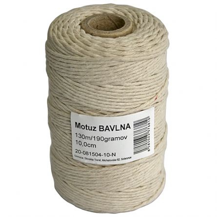 Prov�zek motouz bavlna 190g/130m