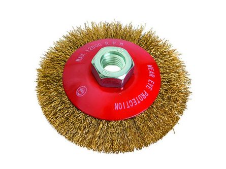 Kart�� rota�n� misk. vlnit� mosaz FESTA 100mm M14