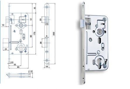 Zadl.z�mek 24027C PP P-L �25ks