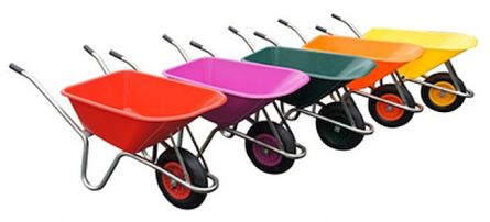 Kole�ko plast barevn� 100l fialov�