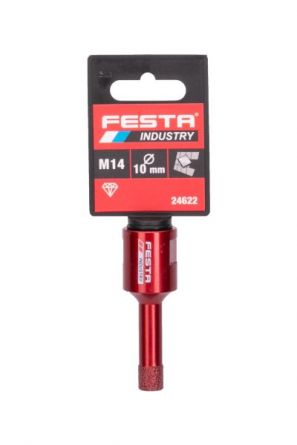 Korunka diamantov� vykru�.M14 FESTA 10mm INDUSTRY