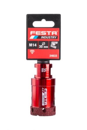 Korunka diamantov� vykru�.M14 FESTA 35mm INDUSTRY
