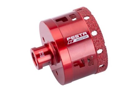 Korunka diamantov� vykru�.M14 FESTA 75mm INDUSTRY