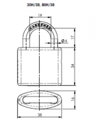 Visac� z�mek 30H/38 3kl.