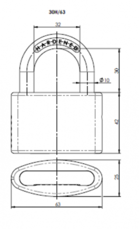 Visac� z�mek 30H/63 3kl.