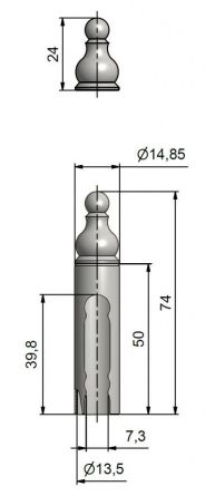 N�vlek EXPERT 13,5-UR21 �elezn� Bez P�