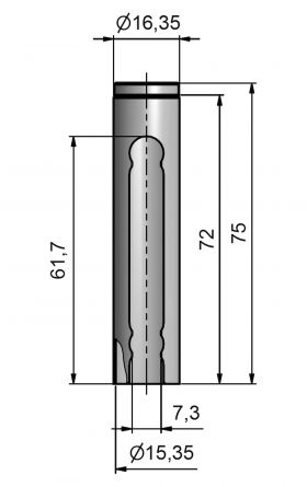 N�vlek TRIO 15 MAX-UR24 �elezn� Bez P�