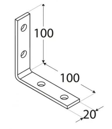 DO �heln�k �zk� 100x100x20 KW5