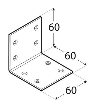DO �heln�k �irok� 60x60x60 KSO3 Zn plech