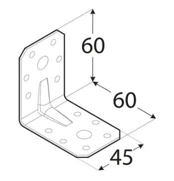 DO �heln�k s proli.60x60x45x2.0 KPL6
