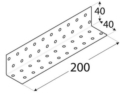 DO �heln�k mont�n� 40x40x200 KM15