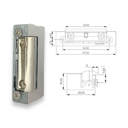 DORCAS El.otv�ra� 41AaF 6-12V AC/DC 16,5mm