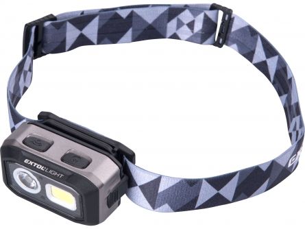 Sv�tilna �elovka 500lm Dual Power Li-ion