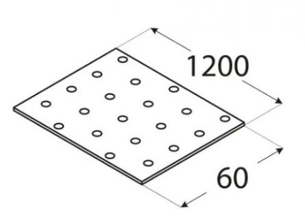 DO desti�ka perforovan� 60x1200 PP92