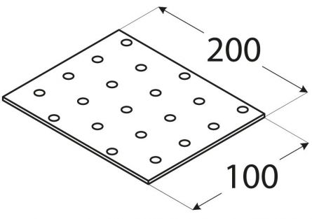 DO desti�ka perfor. 100x200 PP12
