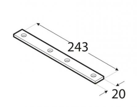 DO spojka �zk� 243x20 LW6
