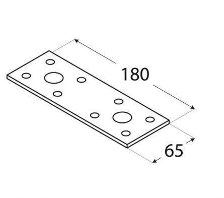 DO spojka ploch� 180x65 LP5