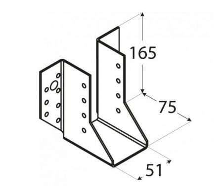 DO botka tr�mov� 51x165x75x2.0mm WB12