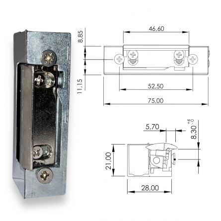 DORCAS El.otv�ra� 45NF 6-12V AC/DC 21mm 1211